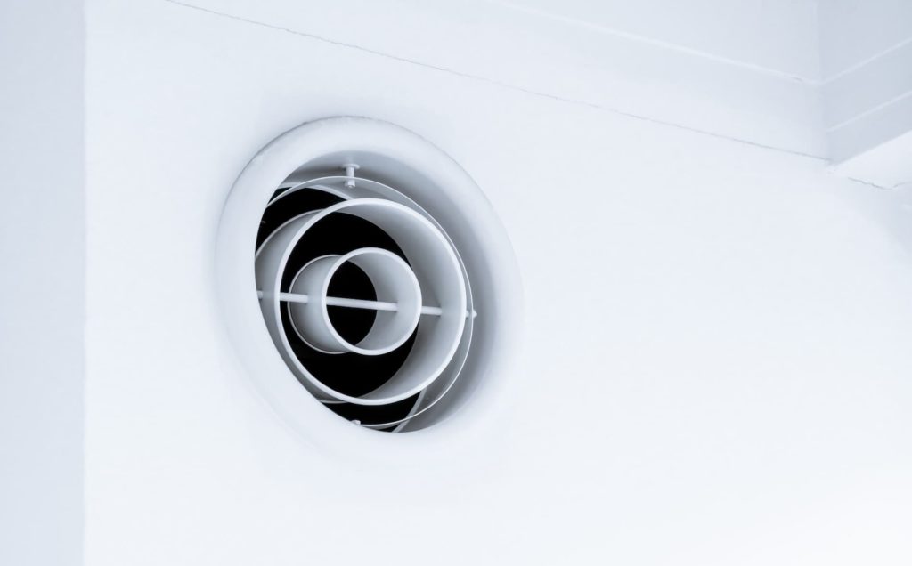 Ventilation på vägg